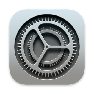 Settings app icon